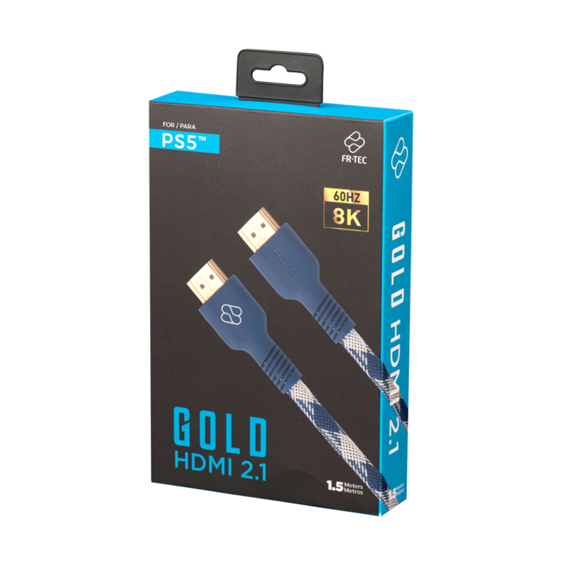 FR-TEC FT0031 HDMI kabel 1,5 m HDMI Type A (Standaard) Blauw, Wit