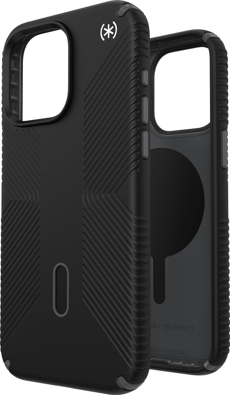 Speck Presidio2 Grip + ClickLock Apple iPhone 15 Pro Max Black - with Microban