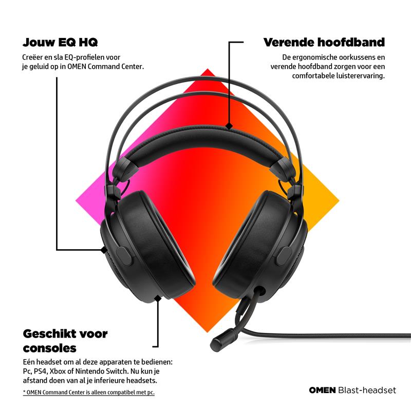HP OMEN Blast headset