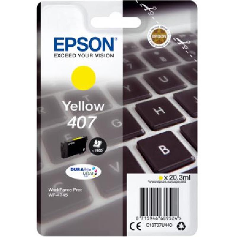 Epson WF-4745 inktcartridge 1 stuk(s) Origineel Geel