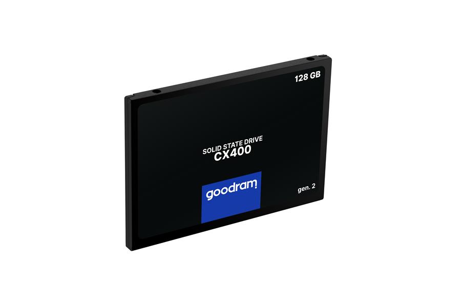 GOODRAM CX400 gen 2 SSD 2 5 128 GB SATA III 3D TLC Retail 550 460 MB s