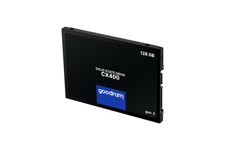 GOODRAM CX400 gen 2 SSD 2 5 128 GB SATA III 3D TLC Retail 550 460 MB s