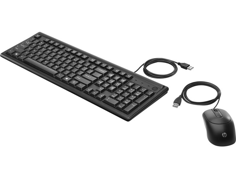 160 Keyboard and Mouse Set - Black
