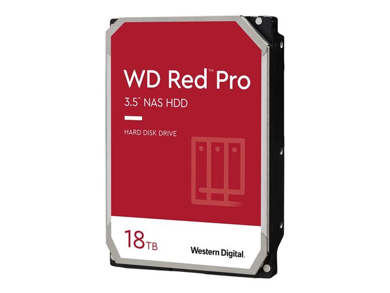 WD HD3.5 SATA3 18TB WD181KFGX / 24x7 / NAS (Di) 512MB / 7200rpm / CMR