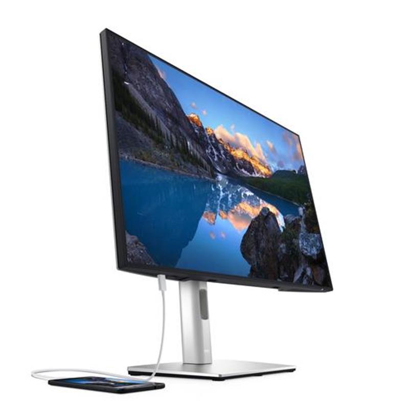 DELL UltraSharp U2421E 61,2 cm (24.1"") 1920 x 1200 Pixels WUXGA LCD Zwart, Zilver