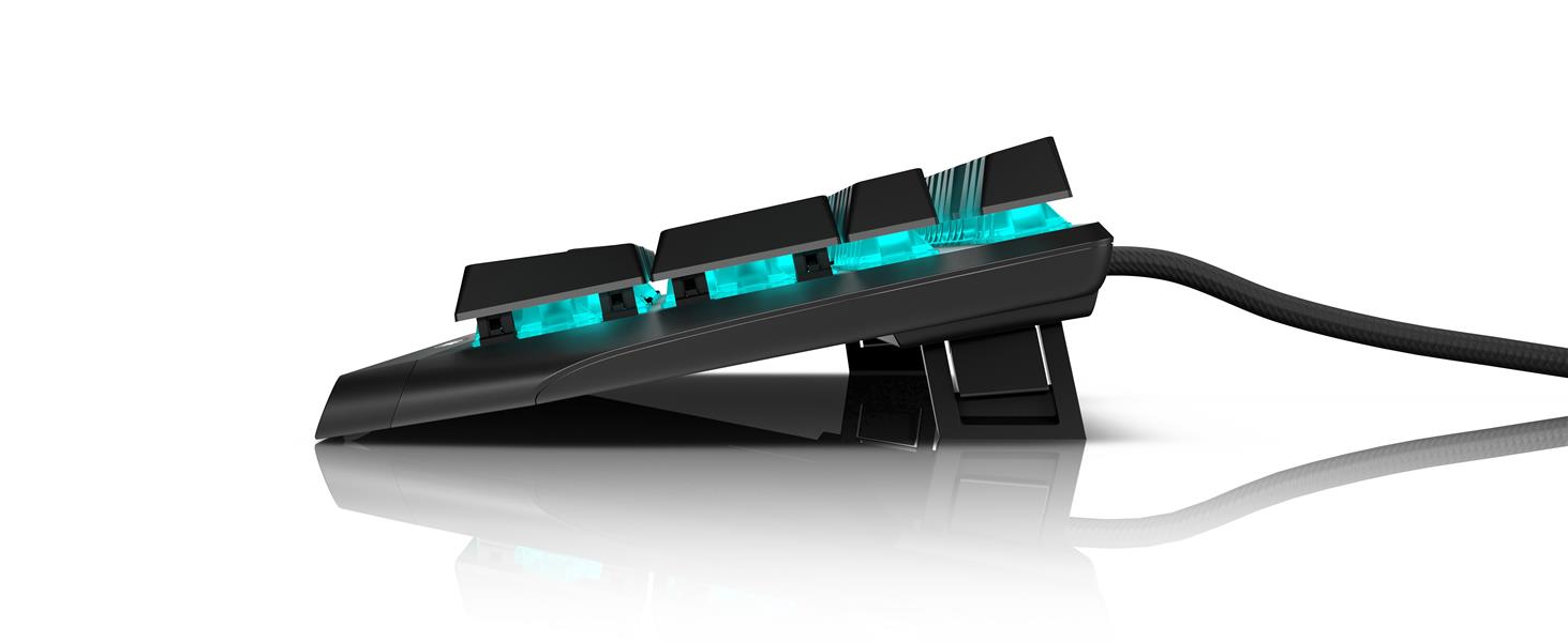 Alienware AW410K toetsenbord USB QZERTY US International Zwart