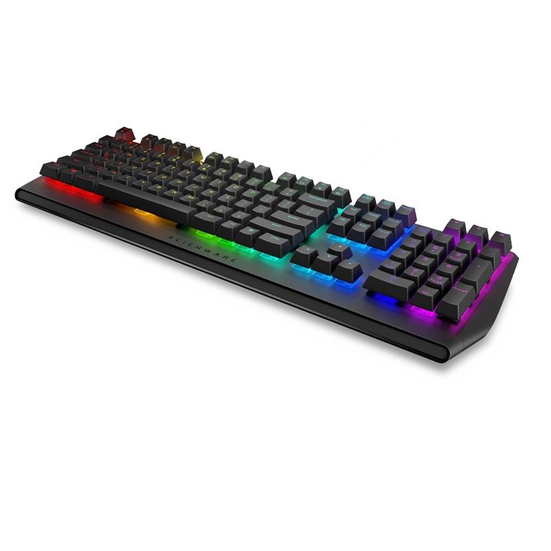 Alienware AW410K toetsenbord USB QZERTY US International Zwart
