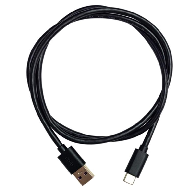 QNAP CAB-U310G10MAC USB-kabel 1 m USB 3.2 Gen 2 (3.1 Gen 2) USB A USB C Zwart