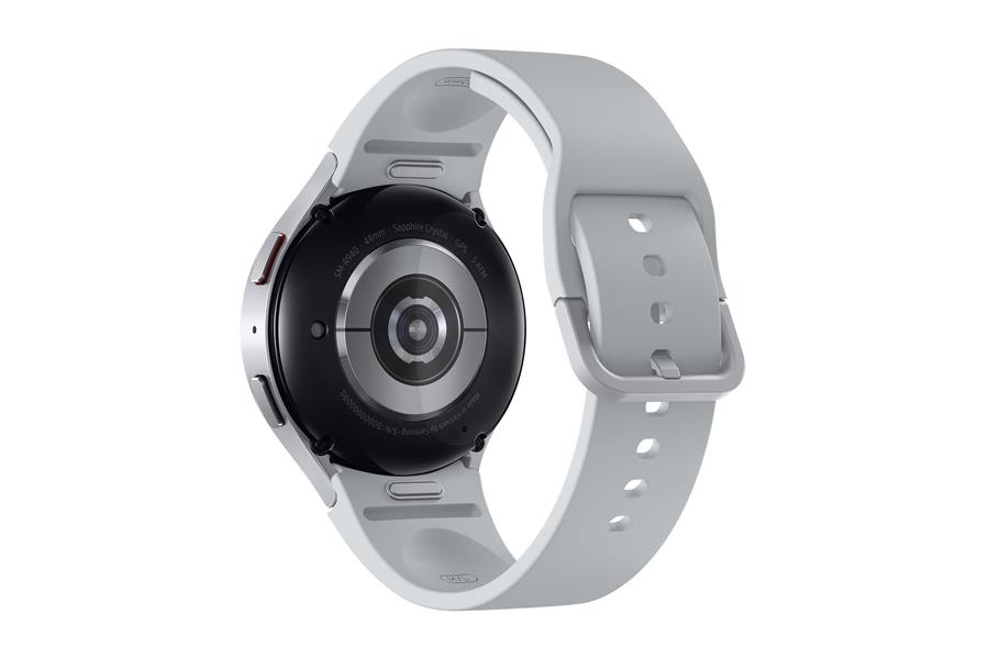 Samsung Galaxy Watch6 Watch6 3,81 cm (1.5"") Super AMOLED 44 mm Digitaal 480 x 480 Pixels Touchscreen Zilver Wifi GPS