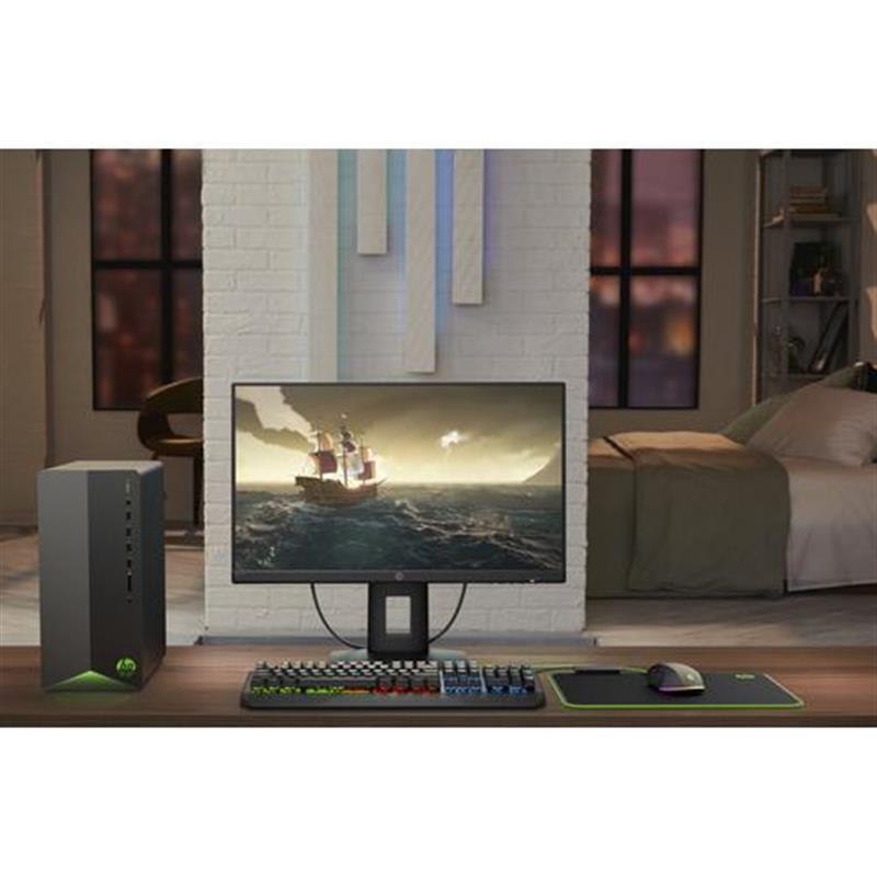 HP Pavilion Gaming TG01-1100nd DDR4-SDRAM 4600G Mini Tower AMD Ryzen 5 8 GB 1256 GB HDD SSD Windows 10 Home PC Zwart