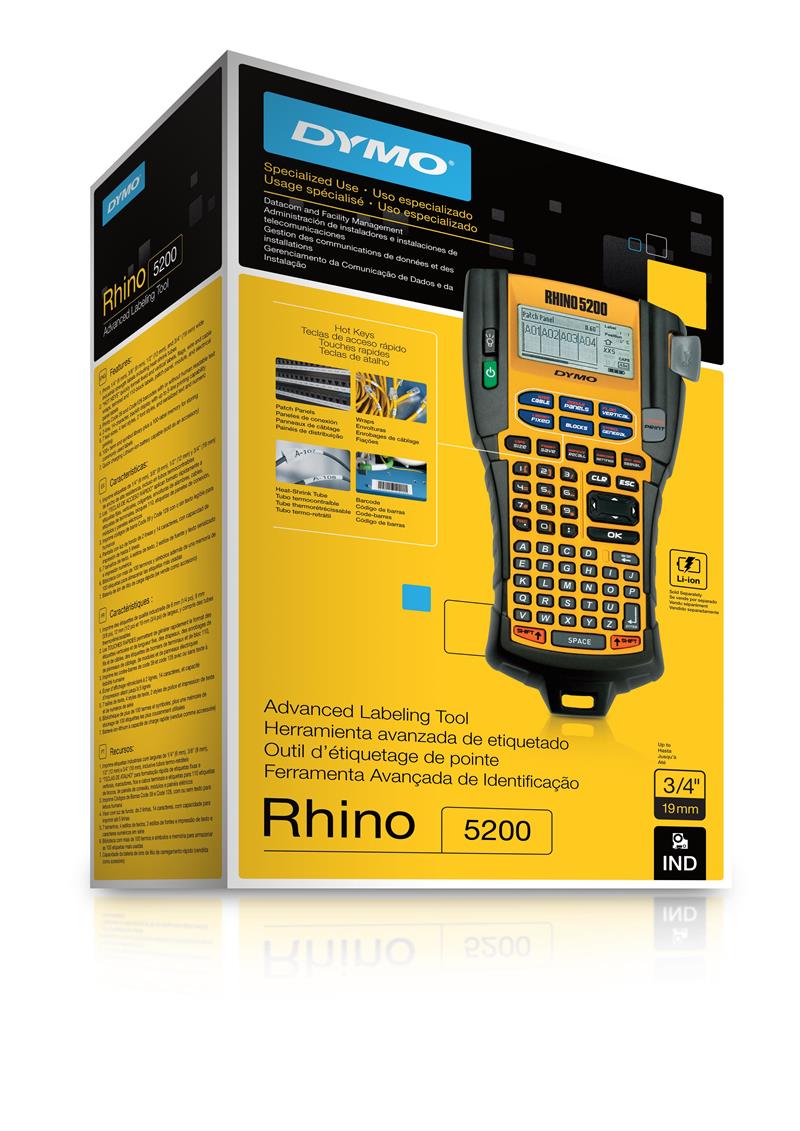 DYMO RHINO 5200 labelprinter Thermo transfer 180 x 180 DPI ABC