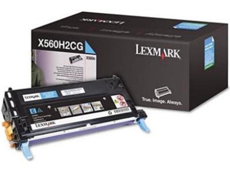 Lexmark X560 10K cyaan printcartridge