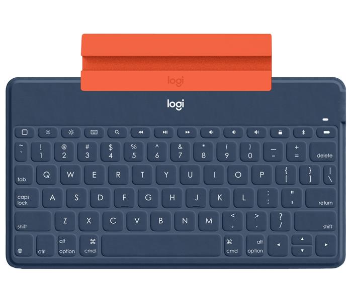 Logitech Keys-To-Go Blauw Bluetooth Duits