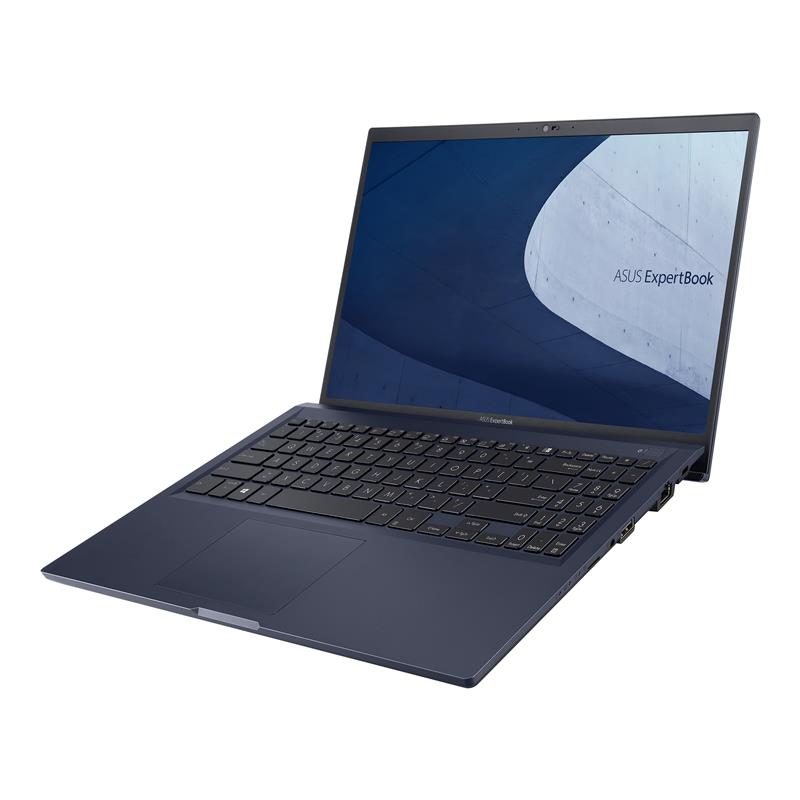 ASUS ExpertBook B1 B1500CEA Laptop 39,6 cm (15.6"") Full HD Intel® Core™ i7 i7-1165G7 8 GB DDR4-SDRAM 512 GB SSD Wi-Fi 5 (802.11ac) Zwart