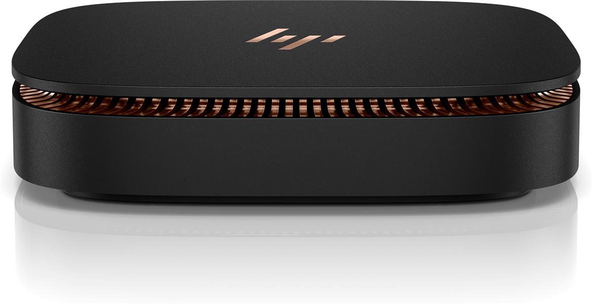 HP Elite Slice DDR4-SDRAM i5-7500T USFF Zevende generatie Intel® Core™ i5 8 GB 128 GB SSD Windows 10 IoT Enterprise PC Zwart