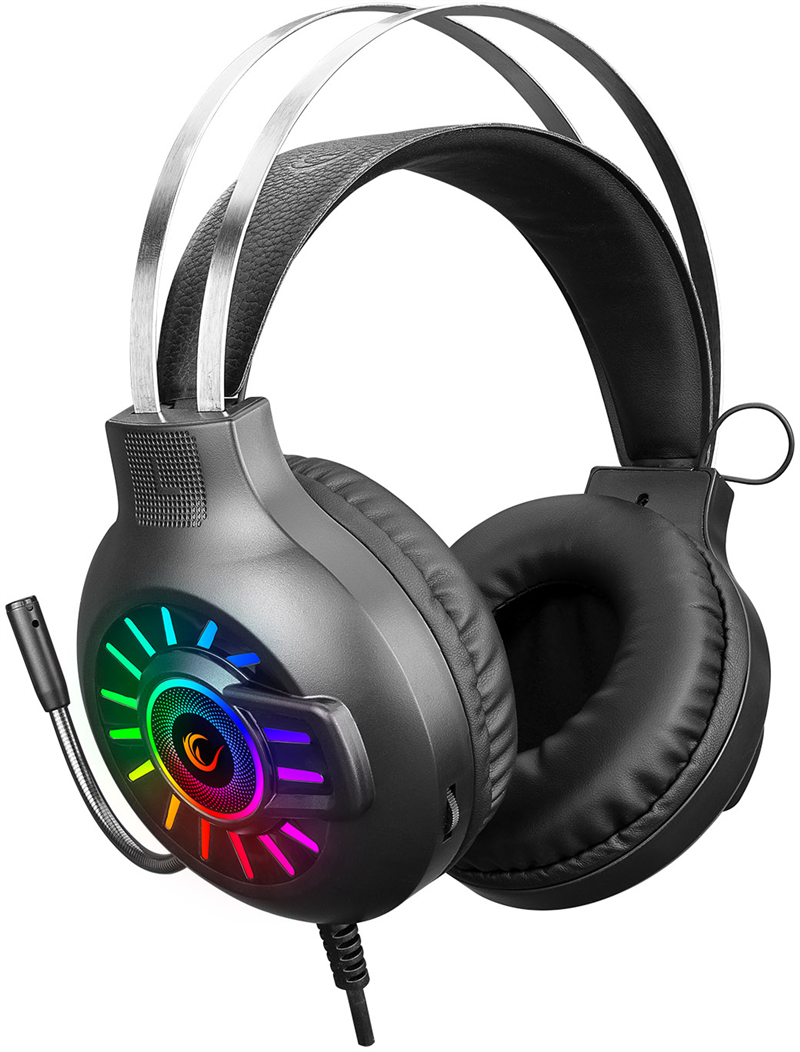 Rampage Zengibar PC Gaming Headset RGB USB 7.1 Virtual Surround - RM-K44