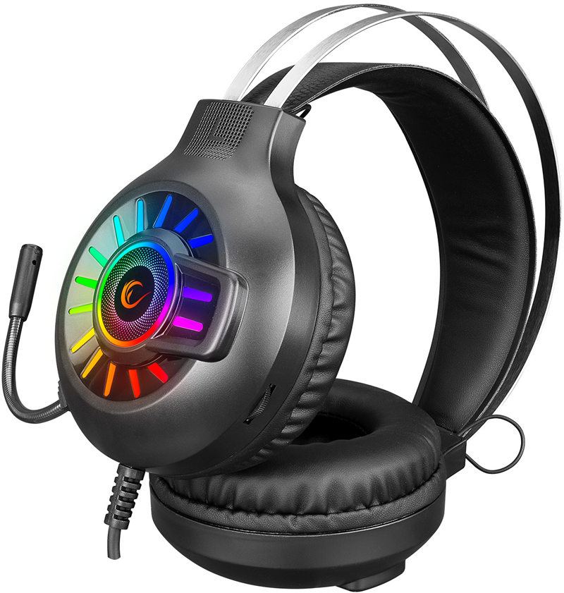 Rampage Zengibar PC Gaming Headset RGB USB 7.1 Virtual Surround - RM-K44