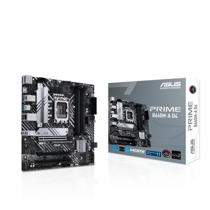 ASUS PRIME B660M-A D4 Intel B660 LGA 1700 micro ATX RETURNED