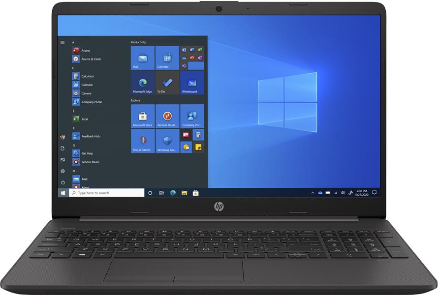 HP 250 G8 DDR4-SDRAM Notebook 39,6 cm (15.6"") 1366 x 768 Pixels Intel® 10de generatie Core™ i3 4 GB 128 GB SSD Wi-Fi 6 (802.11ax) Windows 10 Home Zwa