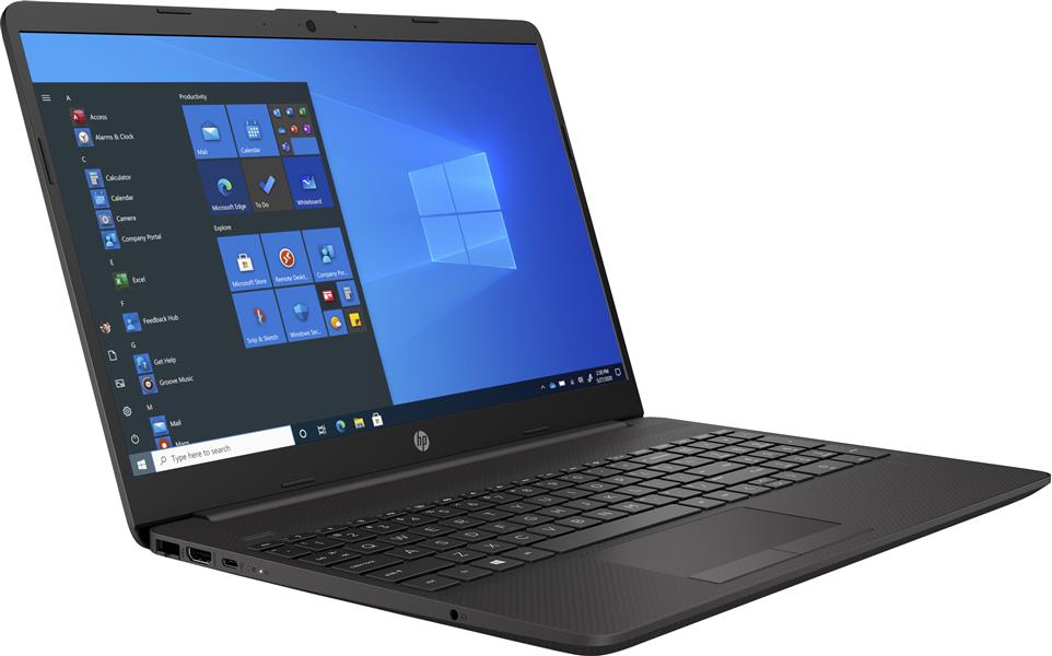 HP 250 G8 DDR4-SDRAM Notebook 39,6 cm (15.6"") 1366 x 768 Pixels Intel® 10de generatie Core™ i3 4 GB 128 GB SSD Wi-Fi 6 (802.11ax) Windows 10 Home Zwa