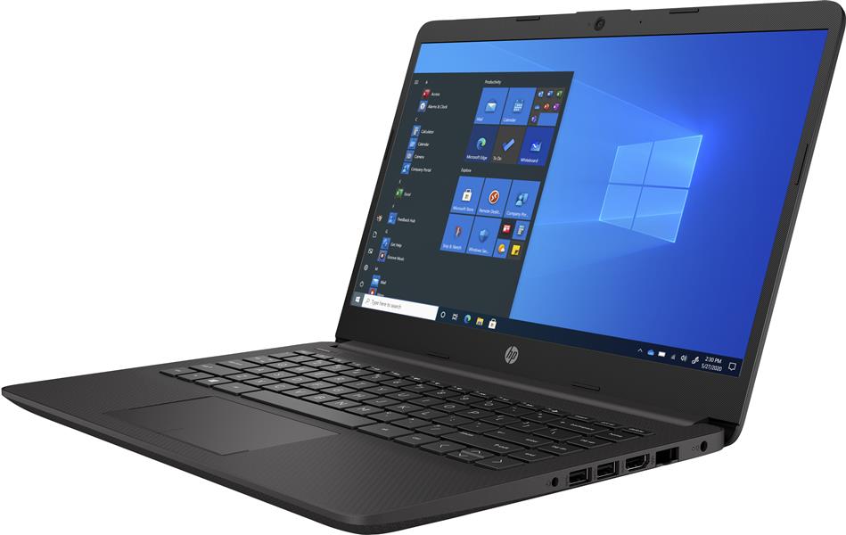 HP 240 G8 Notebook 35,6 cm (14"") 1920 x 1080 Pixels Intel® 10de generatie Core™ i3 8 GB DDR4-SDRAM 128 GB SSD Wi-Fi 6 (802.11ax) Windows 10 Pro Zwart