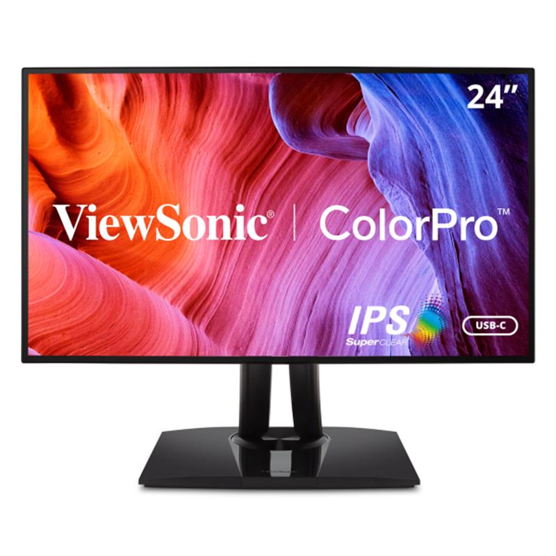 Viewsonic VP Series VP2468A computer monitor 61 cm (24"") 1920 x 1080 Pixels Full HD LED Zwart