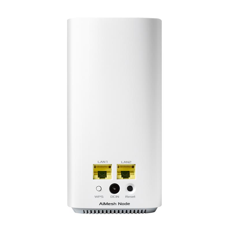 ASUS ZenWiFi AC Mini (CD6) AC1500 draadloze router Ethernet Dual-band (2.4 GHz / 5 GHz) Wit