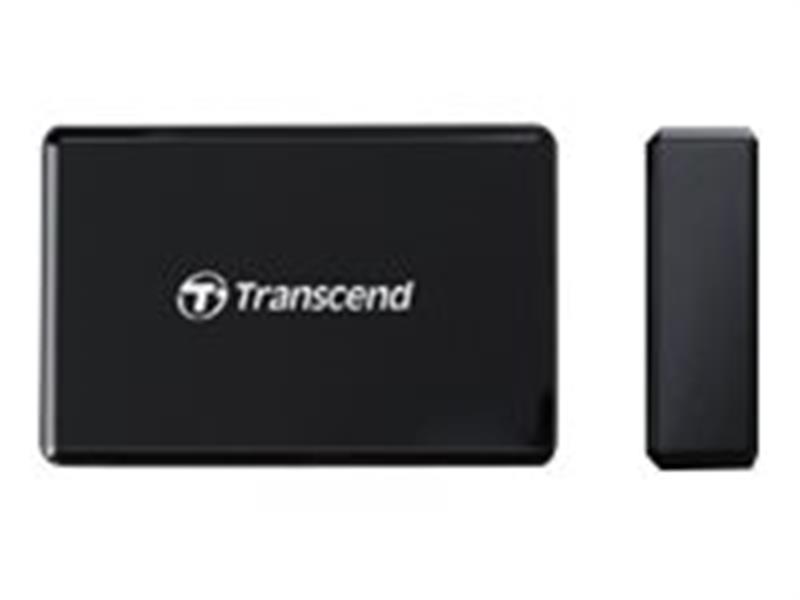 Transcend geheugenkaartlezer Micro-USB Zwart
