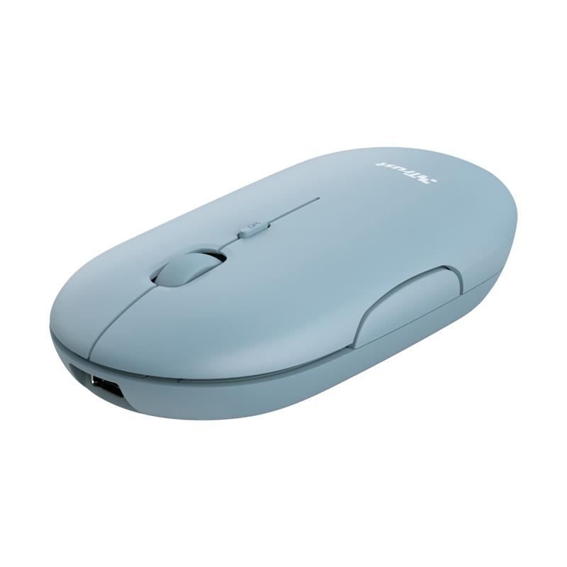 PUCK WRL RCHRGABLE MOUSE BLUE