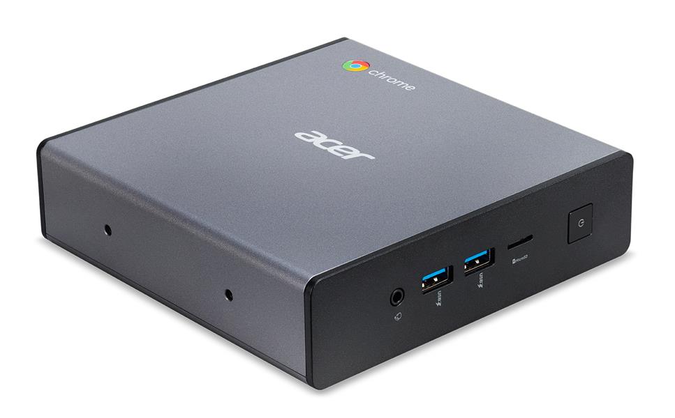 Acer Chromebox CXi4 i1408 5205U mini PC Intel® Celeron® 8 GB DDR4-SDRAM 32 GB eMMC ChromeOS Grijs