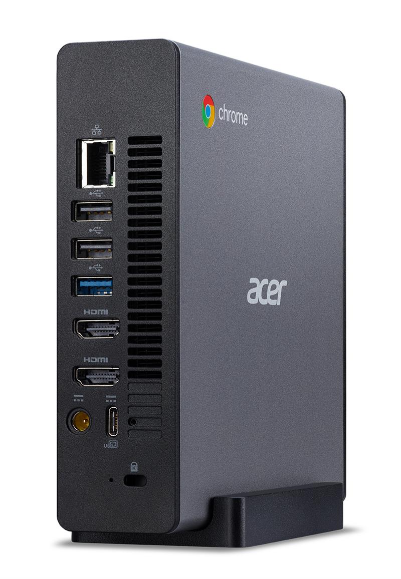 Acer Chromebox CXi4 i1408 5205U mini PC Intel® Celeron® 8 GB DDR4-SDRAM 32 GB eMMC ChromeOS Grijs