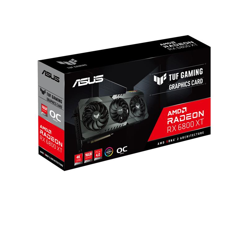 ASUS TUF Gaming TUF-RX6800XT-O16G-GAMING AMD Radeon RX 6800 XT 16 GB GDDR6