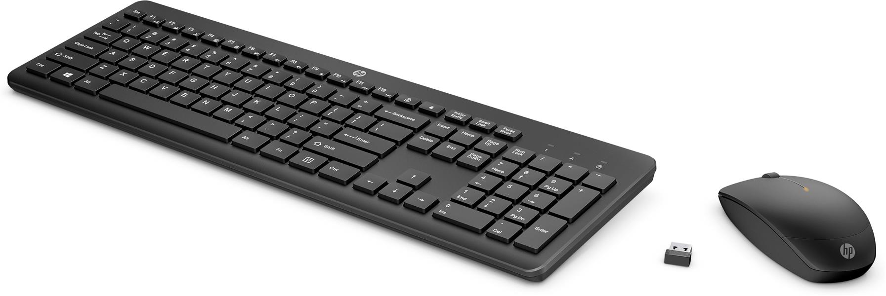 HP 235 toetsenbord RF Draadloos QWERTY Engels Zwart