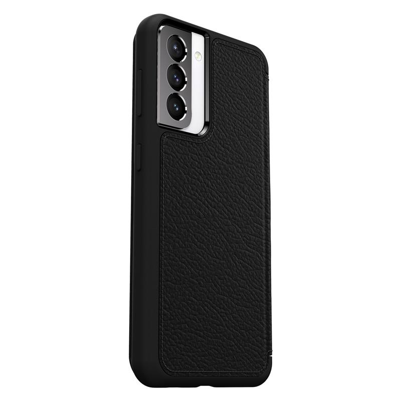 OtterBox Strada Folio Series voor Samsung Galaxy S21 5G, zwart - Geen retailverpakking