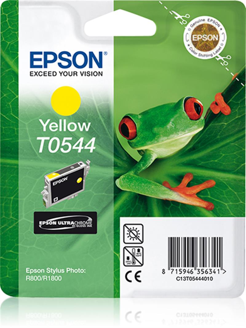 Epson inktpatroon Yellow T0544 Ultra Chrome Hi-Gloss