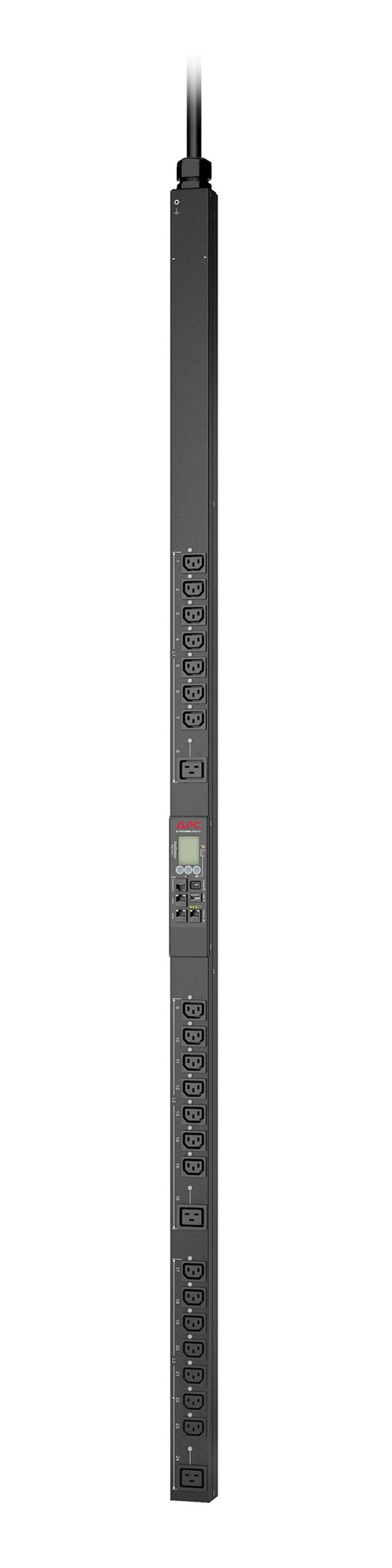 APC Rack PDU APDU9981EU3, Switched, 0U, 16A, 400V, (21x) C13 & (3x) C19, IEC 309 16A 3Fase stekker