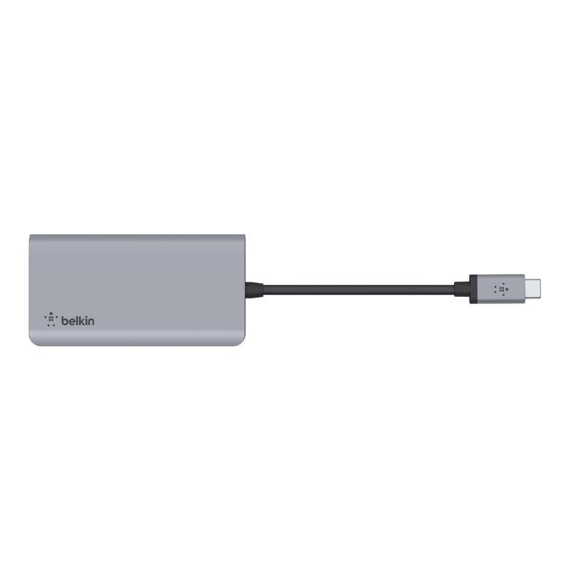 Belkin AVC006btSGY USB 3.2 Gen 1 (3.1 Gen 1) Type-C 5000 Mbit/s Zilver