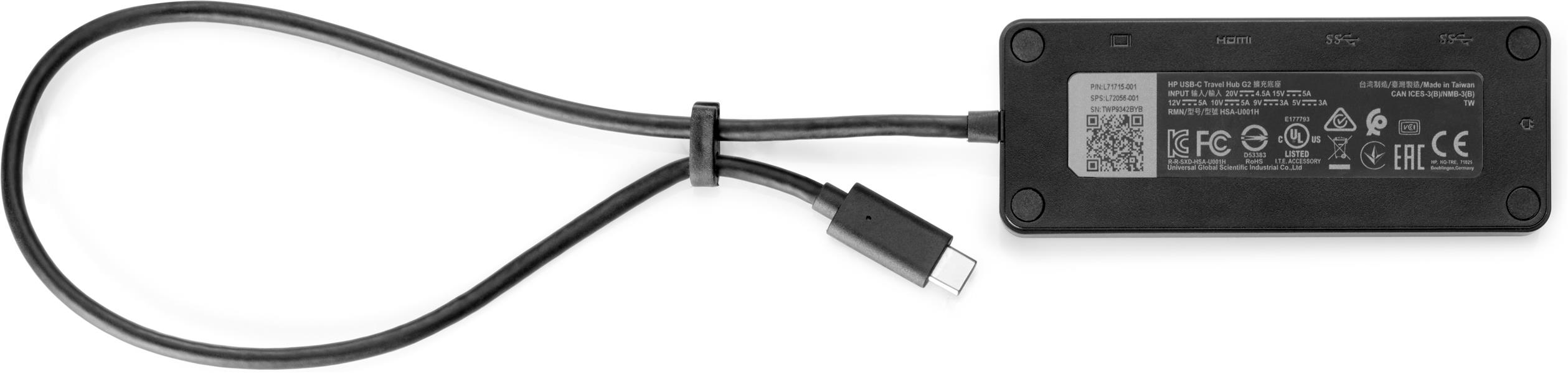 HP USB-C Travel Hub G2