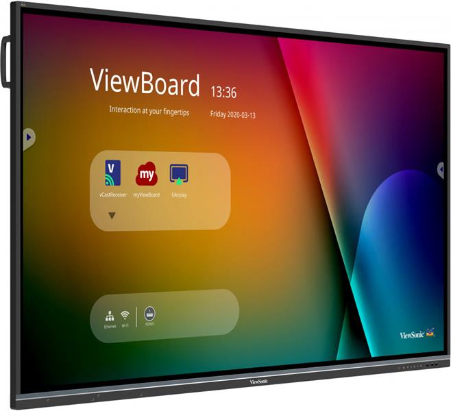ViewBoard 50serie touchscreen - 86inch - 4K - Android 8 0 - IR 350 nits - 2x10W sub 15W