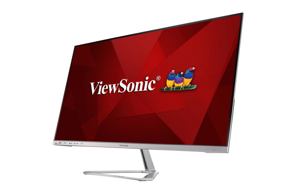 Viewsonic VX Series VX3276-4K-mhd 81,3 cm (32"") 3840 x 2160 Pixels 4K Ultra HD LED Zilver