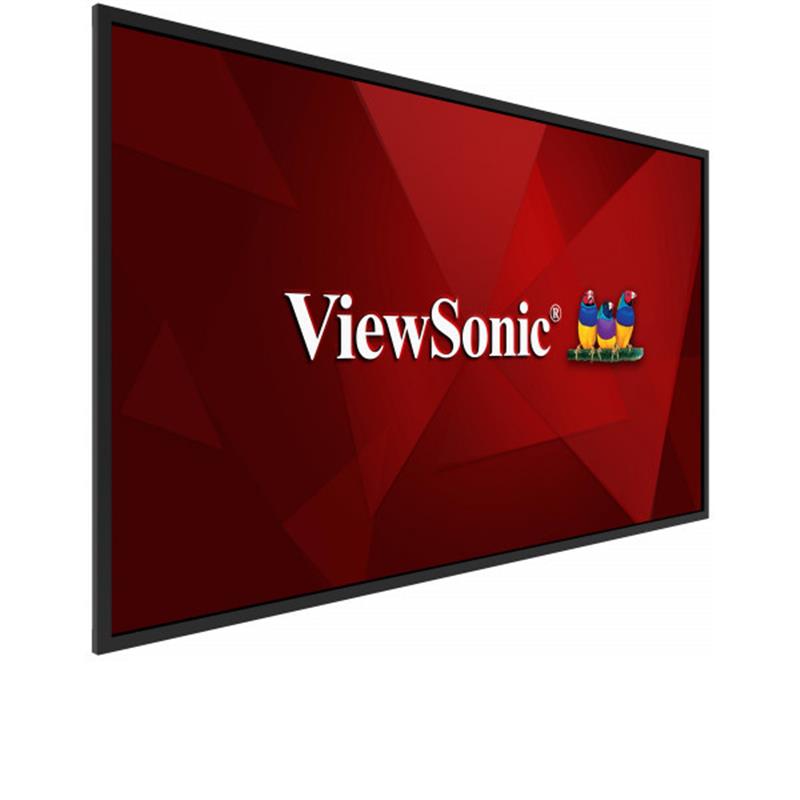 Viewsonic CDE5520 beeldkrant Digitale signage flatscreen 139,7 cm (55"") IPS 4K Ultra HD Zwart Type processor Android 8.0