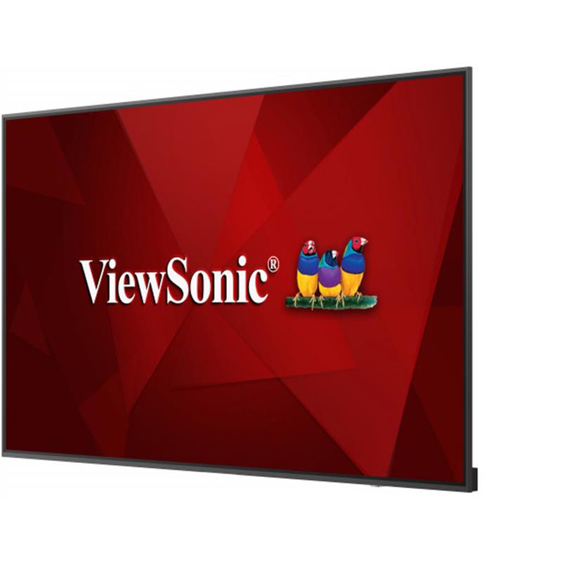Viewsonic CDE7520 beeldkrant Digitale signage flatscreen 190,5 cm (75"") IPS 4K Ultra HD Zwart Type processor Android 8.0