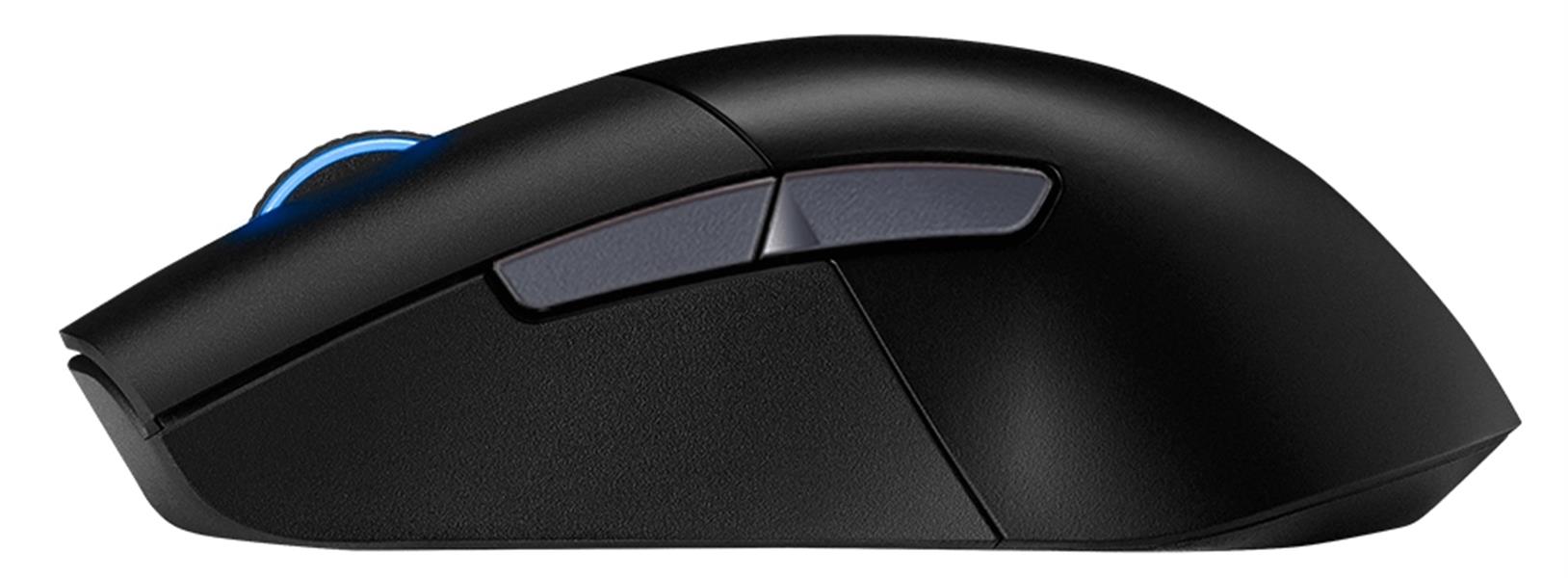 ASUS ROG Keris Wireless muis Rechtshandig RF Wireless + Bluetooth + USB Type-A Optisch 16000 DPI