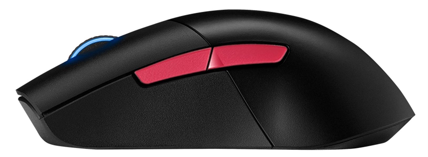 ASUS ROG Keris Wireless muis Rechtshandig RF Wireless + Bluetooth + USB Type-A Optisch 16000 DPI