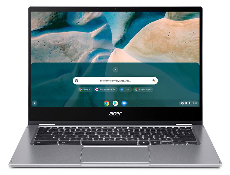 Acer Chromebook CP514-1WH-R89E 35,6 cm (14"") Touchscreen Full HD AMD Ryzen 5 8 GB DDR4-SDRAM 64 GB Flash Wi-Fi 5 (802.11ac) Chrome OS Grijs