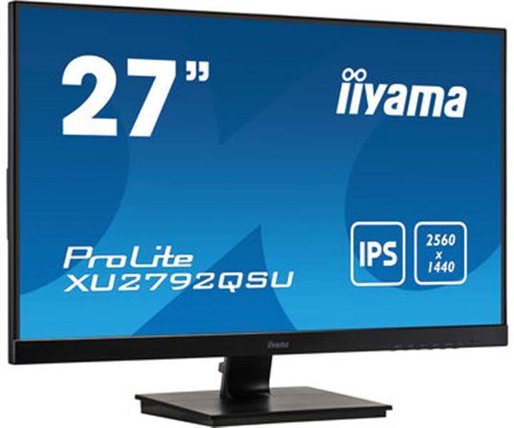 iiyama ProLite XU2792QSU-B1 computer monitor 68,6 cm (27"") 2560 x 1440 Pixels WQXGA LED Zwart