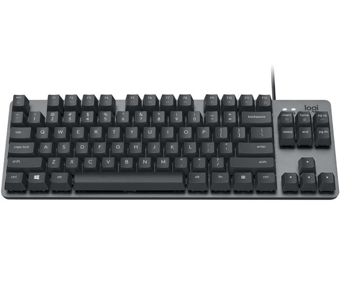 Logitech K835 TKL Mechanical Keyboard toetsenbord USB Frans Grafiet, Grijs