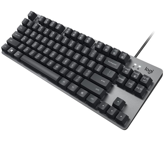 Logitech K835 TKL Mechanical Keyboard toetsenbord USB Frans Grafiet, Grijs