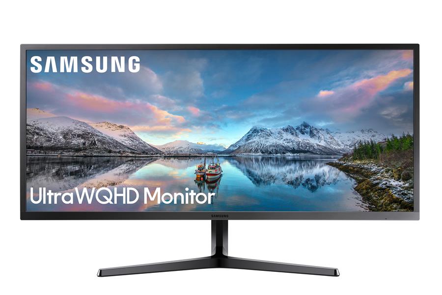 Samsung LS34J550WQR 86,4 cm (34"") 3440 x 1440 Pixels UltraWide Quad HD LED Zwart