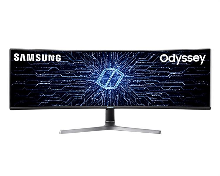 Samsung Odyssey C49RG94SSR 124,5 cm (49"") 5120 x 1440 Pixels UltraWide Dual Quad HD LED Blauw, Grijs